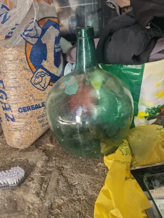 Damajuana verde grande