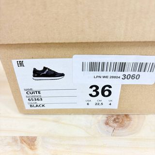 Sneakers Negras para Mujer Cuite