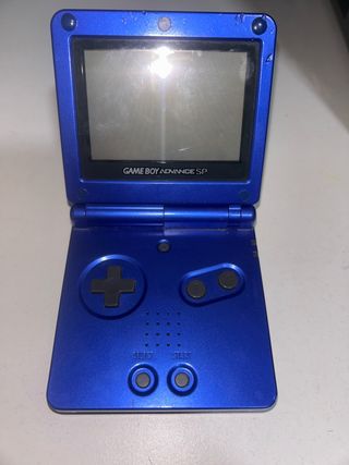 Console Game Boy Advance SP Blu + Giochi