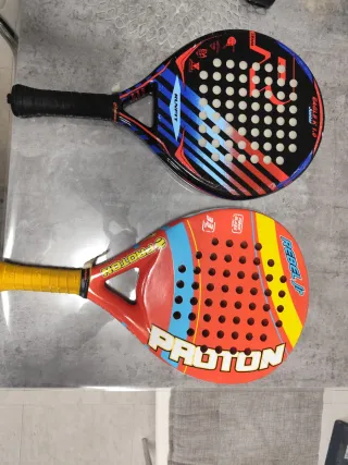 Palas de pádel Runfit y Rebel Jr.