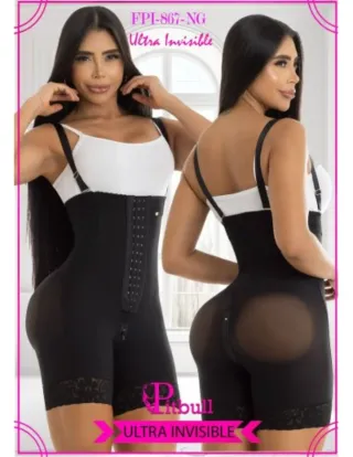 Faja Pitbull Negra Ultra Invisible