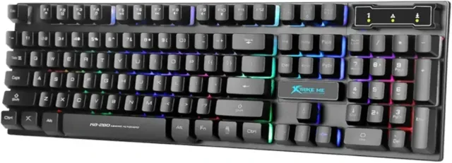 Teclado Gaming Xtrike Me KB280 QWERTY US