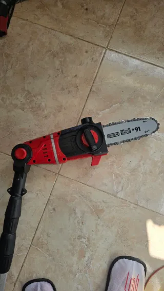 Pértiga motosierra Einhell 18V+Batería y Cargador