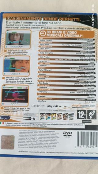 Singstar Legends PS2 Karaoke