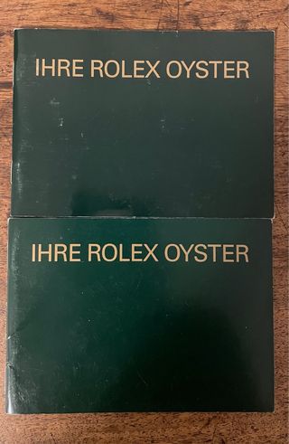 Libretti Calendari Tag Rolex submariner seadweller