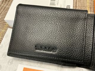 Portafoglio Timberland Pelle Nero Nuovo