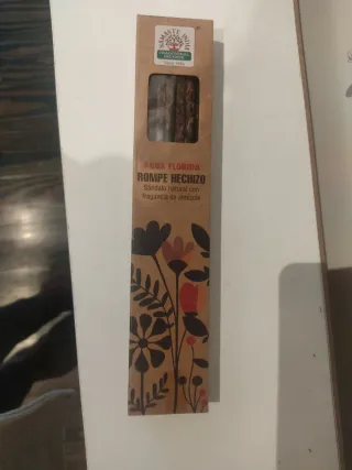 Incienso Namaste India Agua Florida Rompe Hechizo