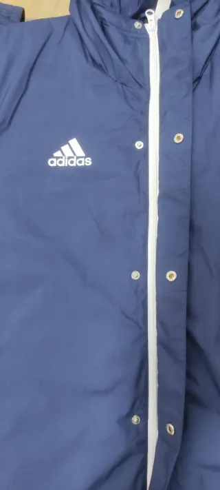 Abrigo Parka Azul Adidas