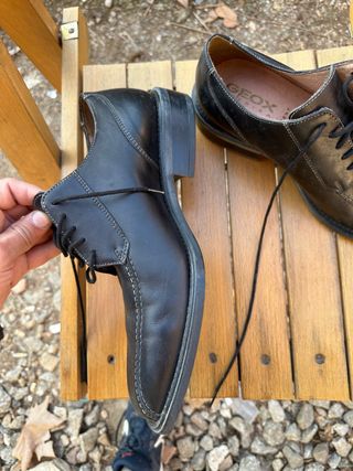 Zapatos Geox Negros Hombre