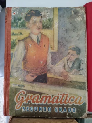 Libros de texto antiguos.