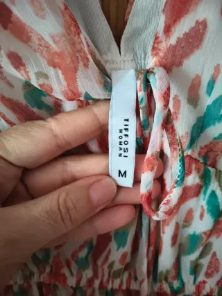 Vestido Tiffosi Talla M Estampado