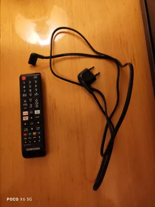 Televisión Samsung Negra