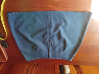 Minifalda verano azul T38/40