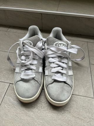 Adidas Campus Grigie Bianche Mis: 43. 1/3