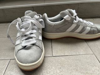 Adidas Campus Grigie Bianche Mis: 43. 1/3