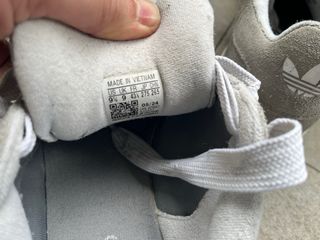 Adidas Campus Grigie Bianche Mis: 43. 1/3