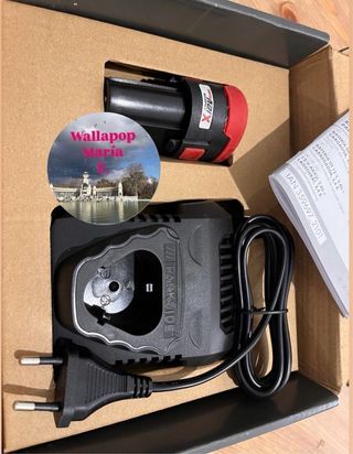 Bateria 12V y cargador 2.4A Parkside