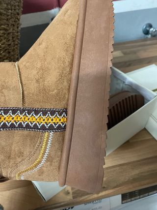 Botas  tipo Ugg camel