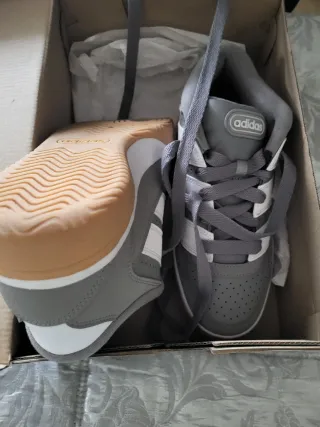 Adidas Scarpe Sneakers Grigio Bianco