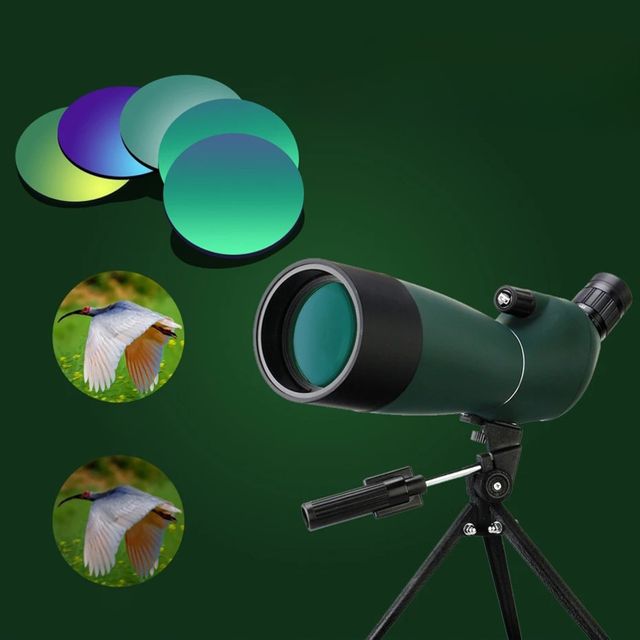 Telescopio Terrestre SV28 25–75x70 Verde