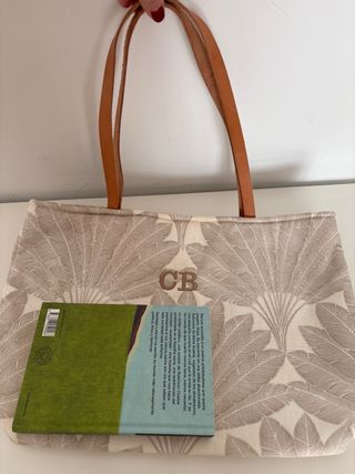 Bolso SAC & BAGS Lona Estampado Hojas CB