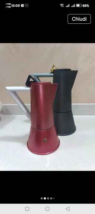 2 Caffettiere Lagostina Serie Accademia