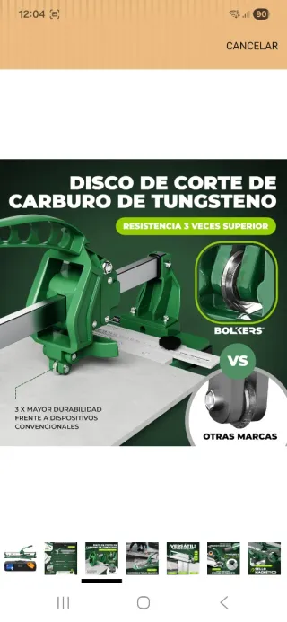 Cortadora de azulejos BOLKERS PROCUT S 600