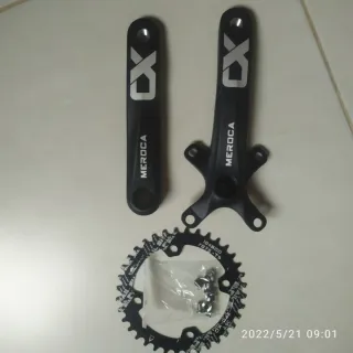 CONJUNTO PEDALIER MONOPLATO BICICLETA