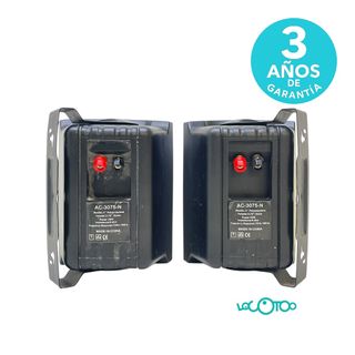 Altavoces Acoustic Control AC-3075-N (Par)