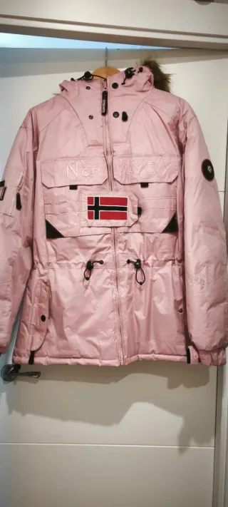 Chaqueta National Geographic Rosa