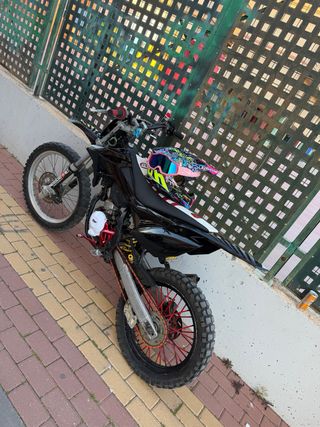 Beta RRT Motocross Manual Negra/Roja