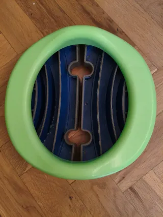 Adaptador Orinal Portátil Verde y Azul