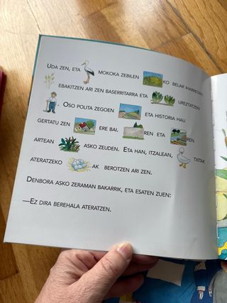 Lote 3 libros en euskera