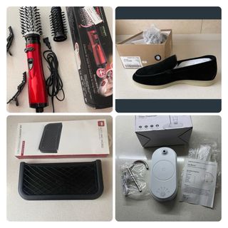 Lote Variado: Secador, Zapato, Red y Dispensador