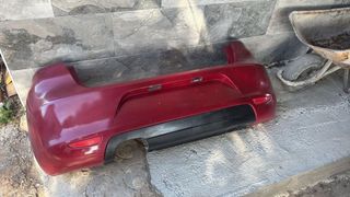Paragolpes Trasero Rojo Style Original Seat Ibiza