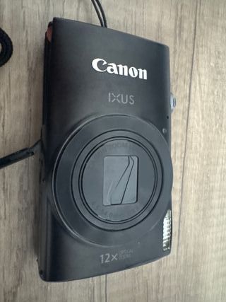 Canon IXUS 172 HD + batería, cargador, funda y tar
