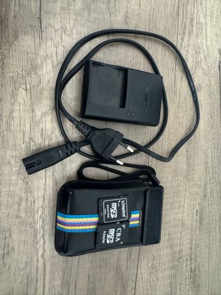 Canon IXUS 172 HD + batería, cargador, funda y tar