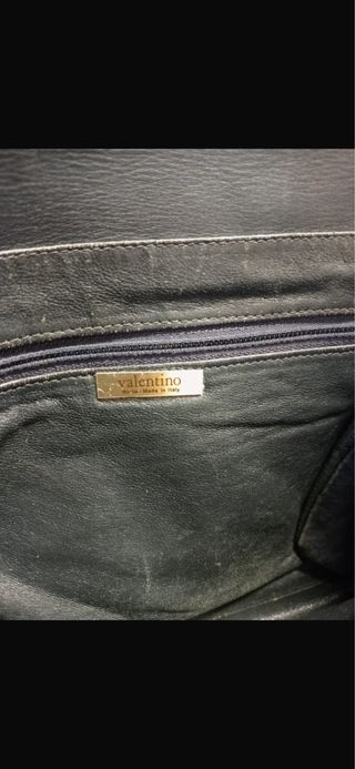 Borsa Mario Valentino scamosciata bordeaux