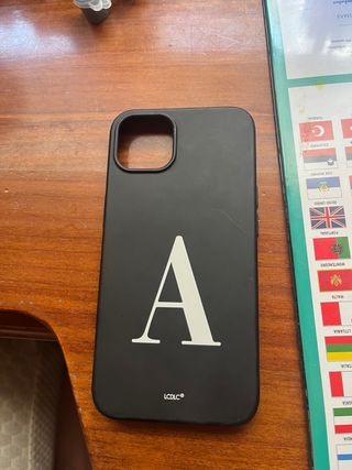 Custodia iPhone 13 con lettera A