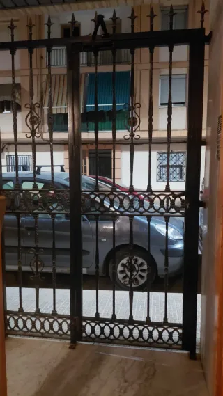 Cancelas de hierro forjado con diseño