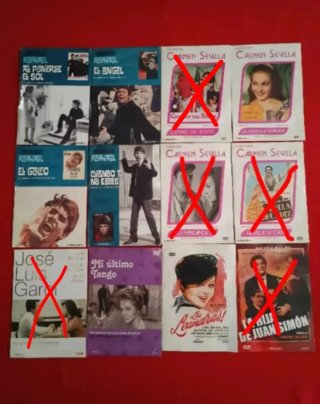 DVD Películas cine español a 1€ unidad