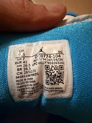 Scarpe Nike Air Jordan 1 Low Azzurro Bianco