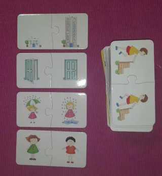 Juego Tarjetas Opuestos Infantil