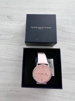 Reloj Tommy Hilfiger Rosa NUEVO con Caja Etiqueta