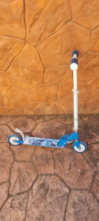 Patinete Frozen Azul