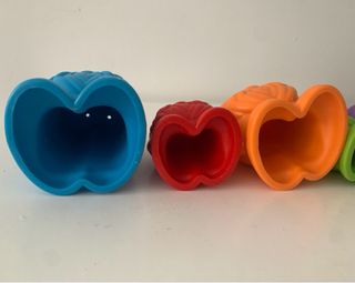 Lote de 5 Gnomos de Plástico