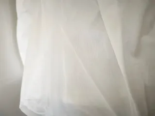 Cancán de comunión blanco