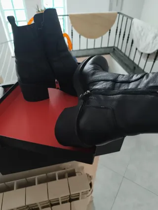 Stivaletti Janet Sport neri donna