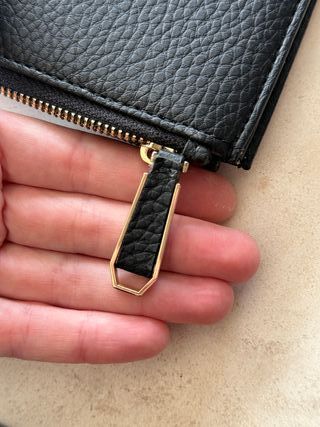 Cartera Trussardi Jeans Negra y Blanca