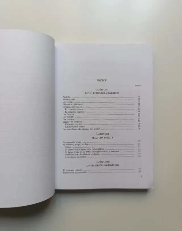 Historia del comercio.